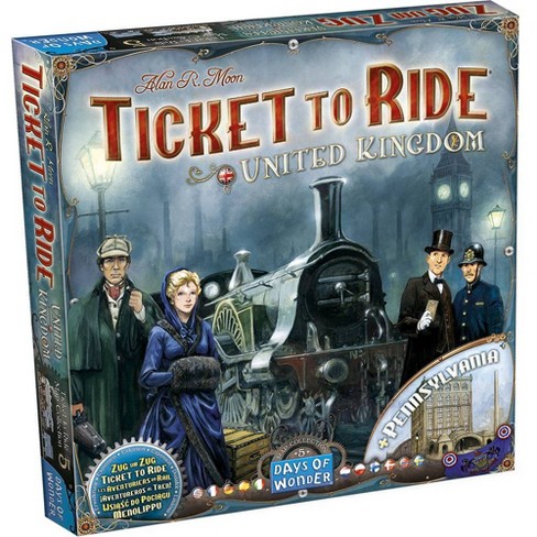 Ticket To Ride Strategy Board Game for ages 8 and up, from Asmodee 