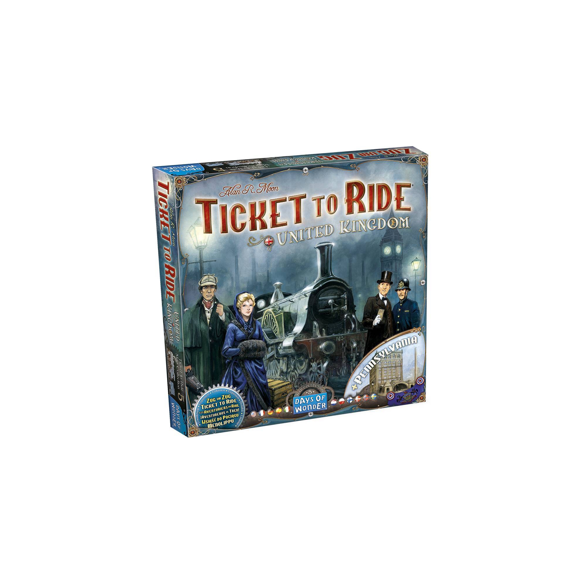 Ticket to Ride United Kingdom Board Game