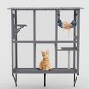 ORRD Large Walk-in Outdoor Catio, Multi-Cat Enclosure with Roof & 3 Doors, Window Cat House for Indoor/Outdoor, Patio & Balcony Use - 4 of 4