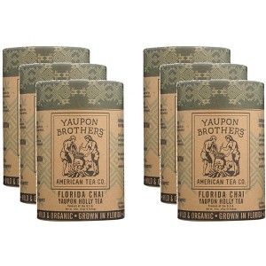 Yaupon Brothers American Tea Chai Holly - Pack of 6 - 24 g - 1 of 2