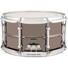 Ludwig Universal Series Black Brass Snare Drum With Chrome Hardware - 2 of 4