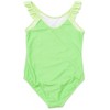 Disney Princess Cinderella Belle Tiana Jasmine Girls One Piece Bathing Suit Toddler to Little Kid - 3 of 4