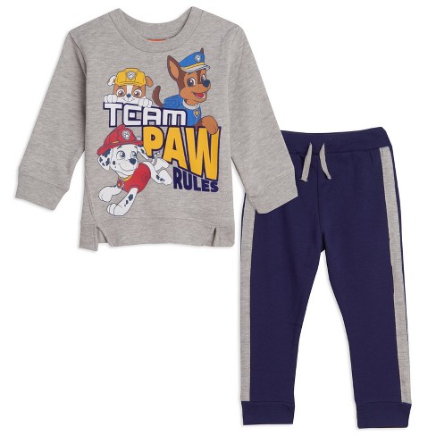 Paw Patrol Marshall Toddler Boy Girl T-shirt And French Terry