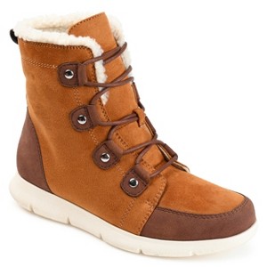 Journee Women's Laynee Cold Weather Booties - 1 of 4