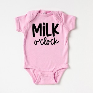 The Juniper Shop Milk O'Clock Baby Bodysuit - 1 of 2