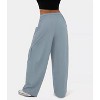 Coolmee Women's Wide Leg Pants Casual and Loose Trousers with Pocket - 3 of 4