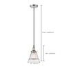 Nuvo Lighting Vintage 1 - Light Pendant in  Polished Nickel - 2 of 2