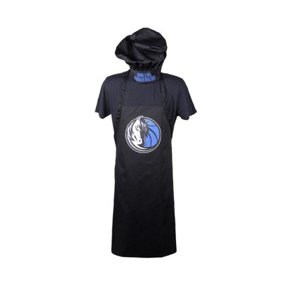 NBA Cooking Apron and Chef Hat Set - Dallas Mavericks