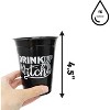 4E's Novelty Drink Up Witches Halloween Disposable Cups 50 Pack 16 oz – Black Plastic Cups, Plastic Cups for Party, Durable & BPA-Free Halloween Cups - 2 of 4