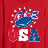 Men's - Teenage Mutant Ninja Turtles - USA Raphael Long Sleeve Graphic T-Shirt - 2 of 3