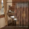 Prescott Shower Curtain Unlined 72x72 VHC Brands - 2 of 4