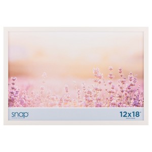 SNAP 12"x18" Basic Photo Frame White - 1 of 4