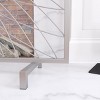 Gulches Decorative freestanding fireplace screen£¬Silver - 4 of 4