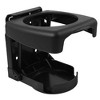 Unique Bargains Plastic Folding Car Truck Drink Cup Can Bottle Holder Stand Black 1pcs - 3 of 4