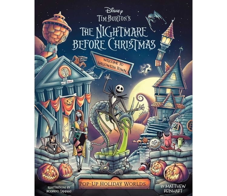 The Nightmare Before Christmas: Pop-Up Holiday Worlds - (Hardcover), 1 of 1