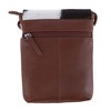 CTM Women's Western Leather Cow Print Crossbody Purse - 2 of 4