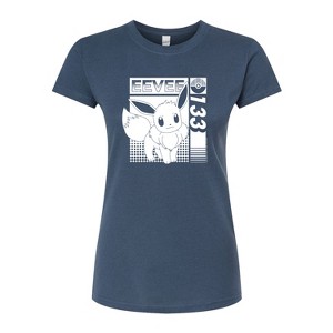 Women's - Pokémon - Eevee Fitted Graphic T-Shirt - 1 of 3