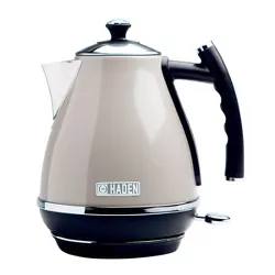 Haden Cotswold 1.7L Stainless Steel Electric Cordless Kettle - Putty
