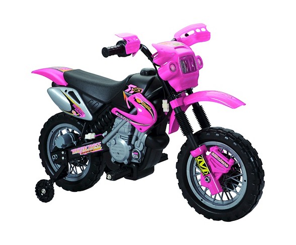 Fun Wheels 6V Battery Operated Motorbike Pink