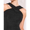 INSPIRE CHIC Women's Sleeveless Split Hem Cocktail Party Bodycon Maxi Dress - 4 of 4