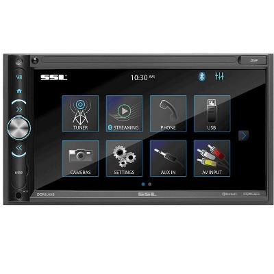 Sound Storm Laboratories DDML69B Double DIN Bluetooth Multimedia Player with 6.75 Inch Touchscreen and Wireless Remote Control