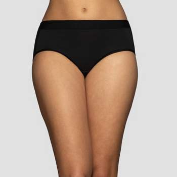 Vanity Fair Beyond Comfort Silky Stretch Hi-Cut Brief, 6/M, Chocolate  Mousse at  Women's Clothing store