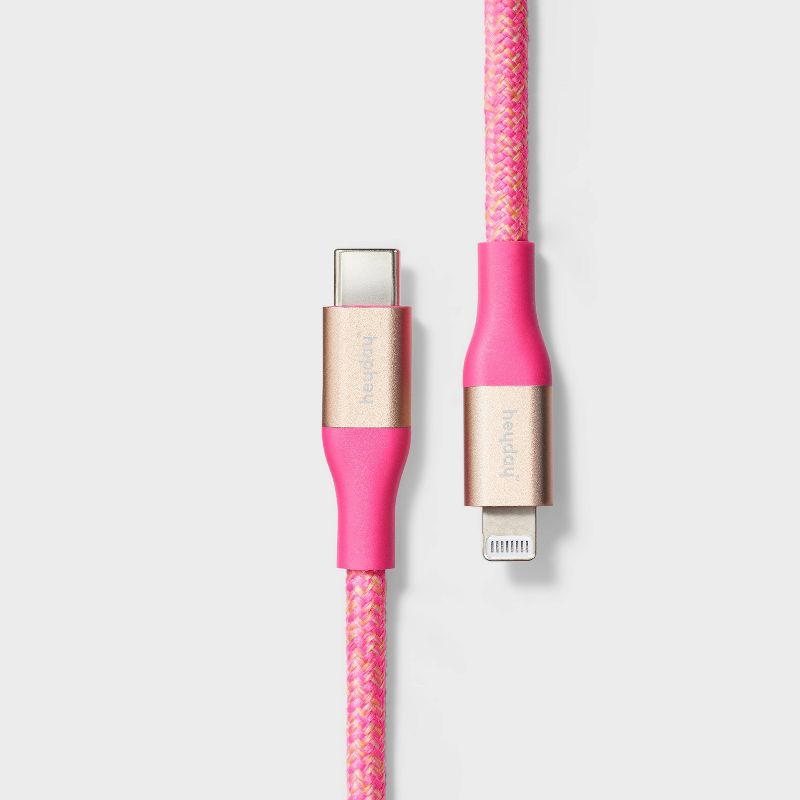 6&#39; Lightning to USB-C Braided Cable - heyday&#8482; with Hibaaq Ibrahim, 1 of 6