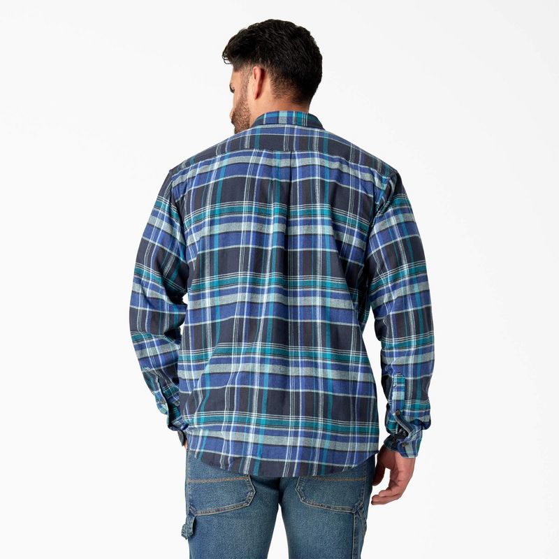 Dickies FLEX Long Sleeve Flannel Shirt, 2 of 4