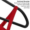 Elama Home Velvet Heavy Duty Hangers with Stainless Steel Swivel Hooks Set of 30 - 4 of 4