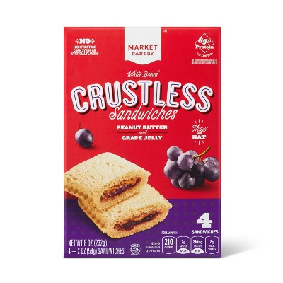 Smucker's Uncrustables Frozen Whole Wheat Peanut Butter & Grape Jelly ...