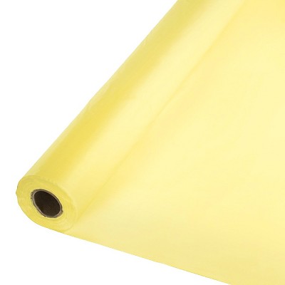 Mimosa Yellow Disposable Tablecloth