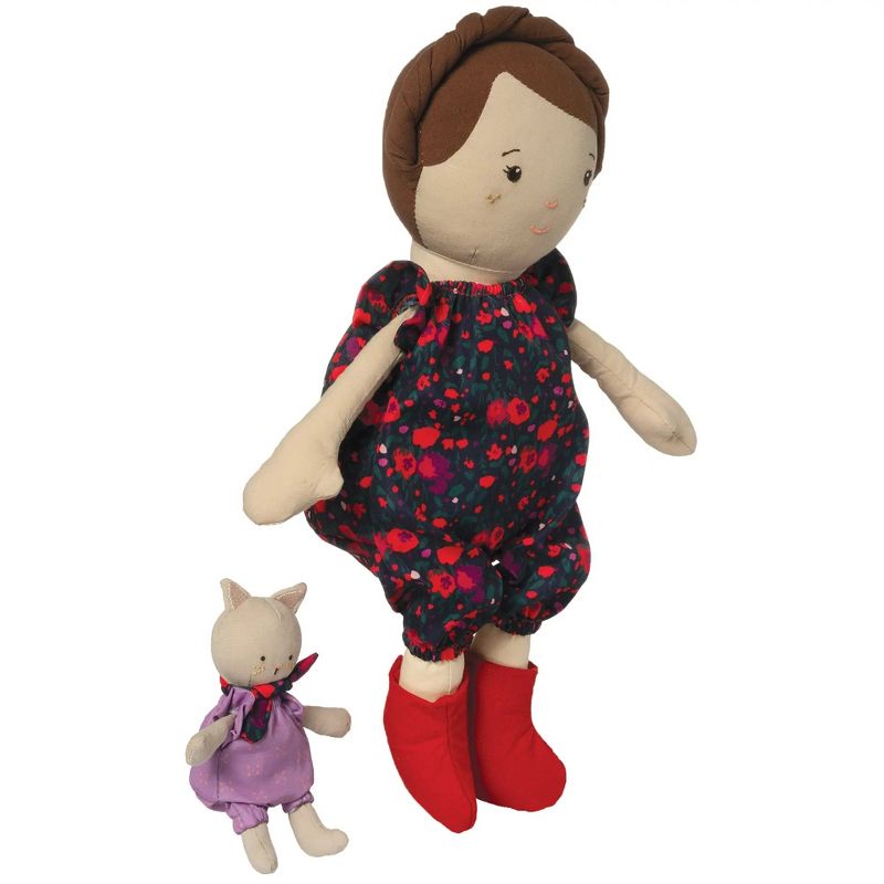 Manhattan Toy Playdate Friends Freddie Machine Washable and Dryer Safe 14 Inch Doll with Companion Stuffed Animal, 4 of 12