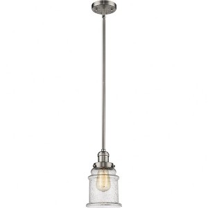 Canton - 1 Light Stem Hung Mini Pendant In Industrial Style-10 Inches Tall and 6.5 Inches Wide - 1 of 1