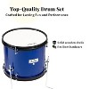 StarQuest Junior 5-Piece Drum Set, Metallic Blue Finish with Bass, Snare, 2x Toms, Floor tom, High Hats and Crash Cymbal, Perfect for Young Drummers - 4 of 4
