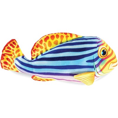 Underwraps Costumes Real Planet Oriental Sweeplips Blue 18 Inch Realistic Soft Plush