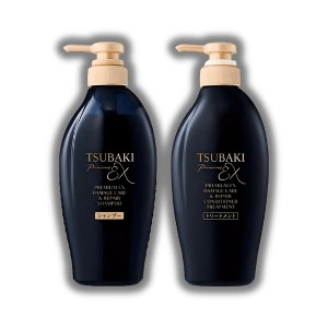 Tsubaki by Shiseido Premium EX Damage Care & Repair Shampoo (15.2 oz) & Tsubaki Conditioner Treatment (15.2 oz) - DUO SET - 1 of 3
