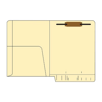Medical Arts Press 14 Pt. Manila End-Tab Pocket 50651
