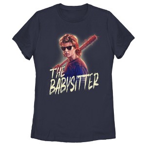Women's Stranger Things Steve The Babysitter Portrait T-Shirt - 1 of 4