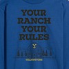 Men's - Yellowstone - Your Ranch Your Rules Long Sleeve Graphic T-Shirt - 2 of 4