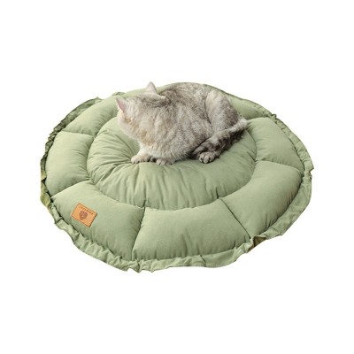 Dog bed retractable rope suitable for all seasons, usable on both sides. Dog bed, cat bed, pet mat. Lightweight and foldable.