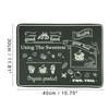 Unique Bargains Delicious Food Dish Drying Mat 15.75"x11.81" - 4 of 4