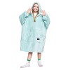 Catalonia Blanket Hoodie Sweatshirt for Kids, Oversized Wearable Fleece Blanket Sweatshirt with Large Front Pocket, Teen Boys Girls Gift - 4 of 4