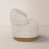 Swivel Chair with Plinth - Hearth & Hand™ with Magnolia - 3 of 4