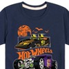 Boys' Hot Wheels Halloween Short Sleeve Graphic T-Shirt - Navy - 2T - 2 of 4