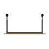 60 Adjustable Garage Work Bench Heavy Duty Workshop Table with Power Outlet Pegboard Wood Work Table for Garage Office Workshop Home 2000 LBS Load C - 3 of 4