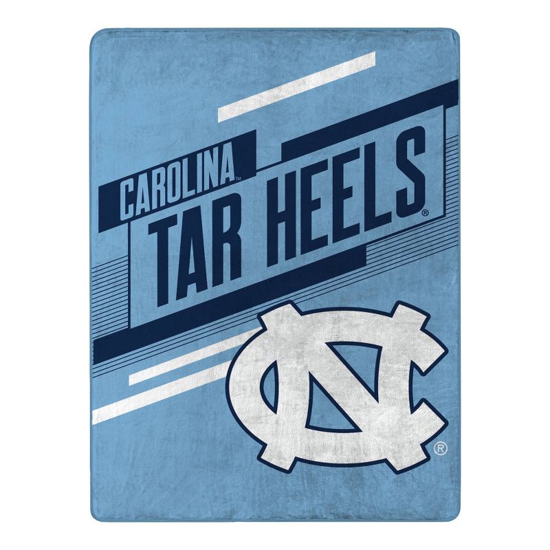 NCAA North Carolina Tar Heels Movement Silk Touch 46&#34;x60&#34; Throw Blanket, 1 of 4