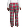 Lands' End Women's Print Flannel Pajama Pants - 2 of 3