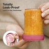 8pk Prep Baby Food Storage Containers, Leak-Proof, BPA Free Glass Baby Food Jars for Feeding - 2 of 4
