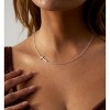Cross Necklace: 14K Gold & Silver Plated, Minimalist Dainty Religious Pendant, Daily Wear Jewelry Gift for Women - 2 of 4