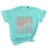 Simply Sage Market Travel More Worry Less Garment Dyed Tee - 2 of 4